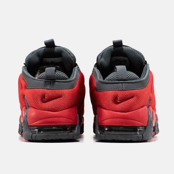 Кросівки Nike Air More Uptempo Low Dark Grey Light Crimson 22448 фото