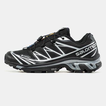 Кросівки Salomon XT-6 Adv Gore-Tex Black Silver 16180 фото