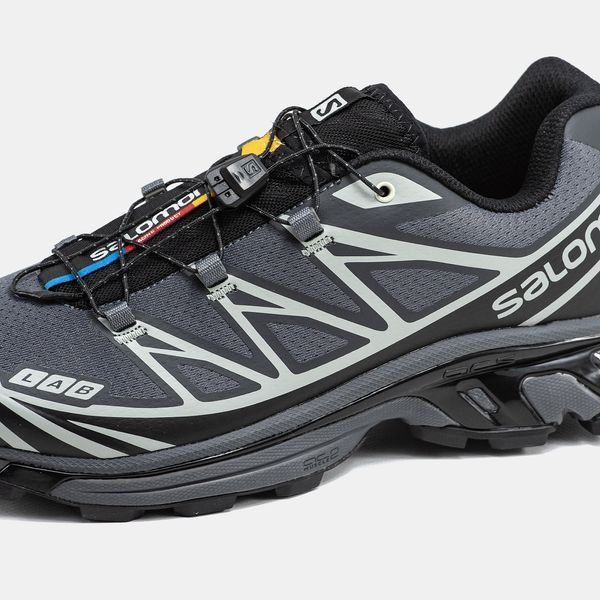 Кросівки Salomon XT- 6 Soft Ground LAB Grey Black White 20034 фото