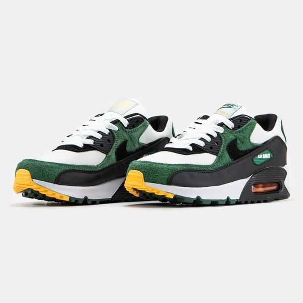 Кросівки Nike Air Max 90 Green Black White 17726 фото