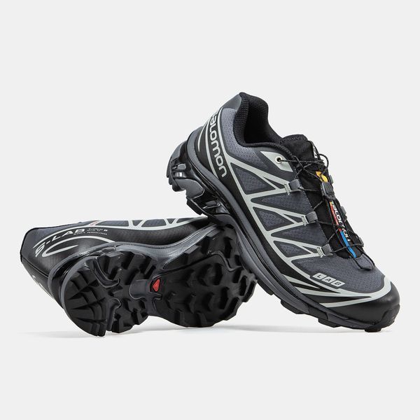 Кросівки Salomon XT- 6 Soft Ground LAB Grey Black White 20034 фото