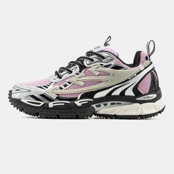 Кросівки Off-White "Be Right Back" Pink Black 25389 фото