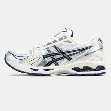 Кросівки Asics Gel-Kayano 14 White Silver Black 12708 фото