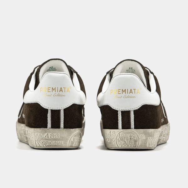 Кросівки Premiata Steven Brown White 23531 фото