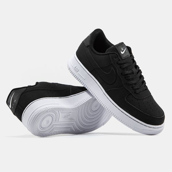 Кросівки Nike Air Force 1 Low Black White 10514-40 фото