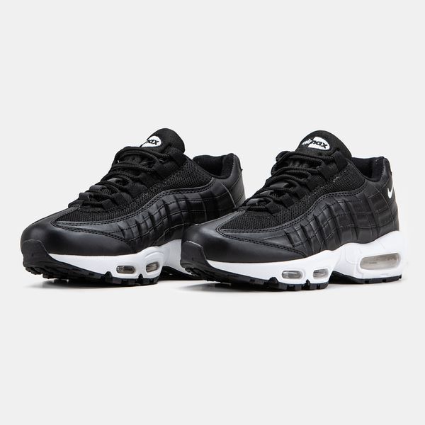Кросівки Nike Air Max 95 Black White 17864-41 фото