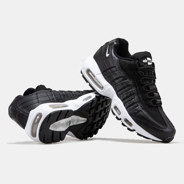 Кросівки Nike Air Max 95 Black White 17864-41 фото