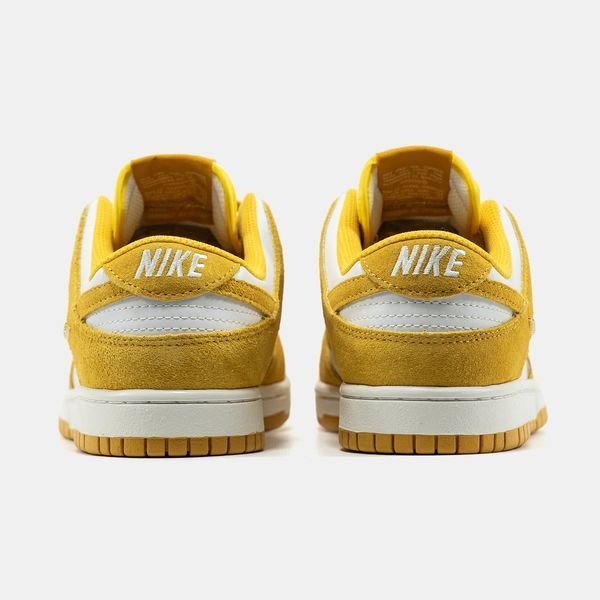 Кросівки NIke SB Dunk Low Metallic Yellow White 25102-37 фото