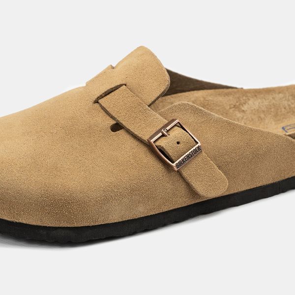 Шльопанці Birkenstock Boston Beige 19951-41 фото