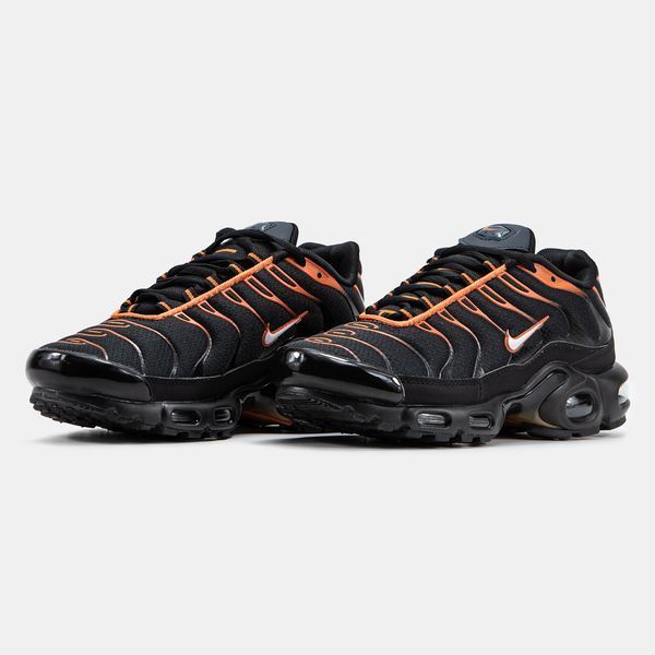Кросівки Nike Air Max TN Plus Black Orange 19302 фото
