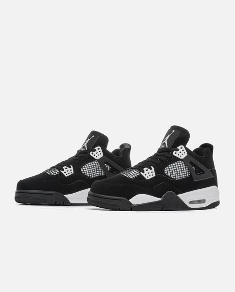 Кросівки Air Jordan 4 Retro White Thunder Black 18210 фото