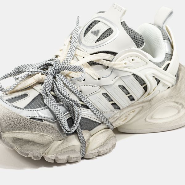 Кросівки Adidas Vento XLG White Silver 22884 фото