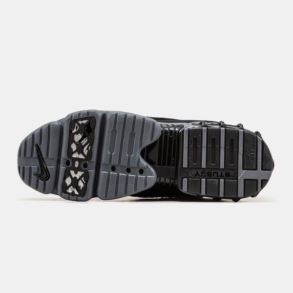 Кросівки Nike X Stussy Air Zoom Spiridon cage Black 02294 фото