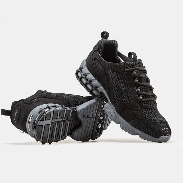 Кросівки Nike X Stussy Air Zoom Spiridon cage Black 02294 фото