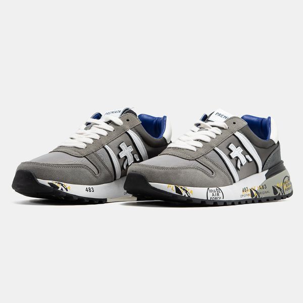 Кросівки Premiata Lande Grey White 20621-41 фото