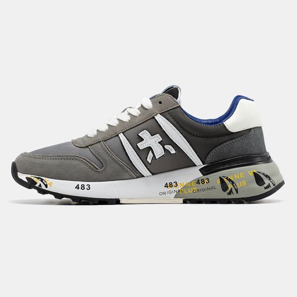 Кросівки Premiata Lande Grey White 20621-41 фото