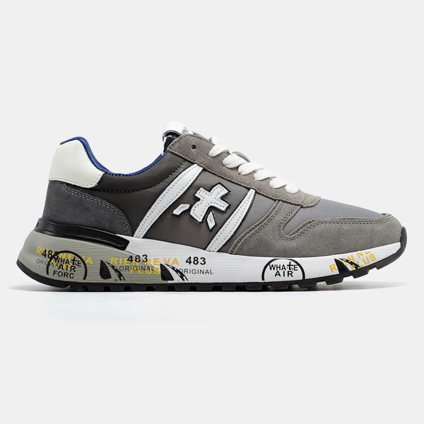 Кросівки Premiata Lande Grey White 20621-41 фото