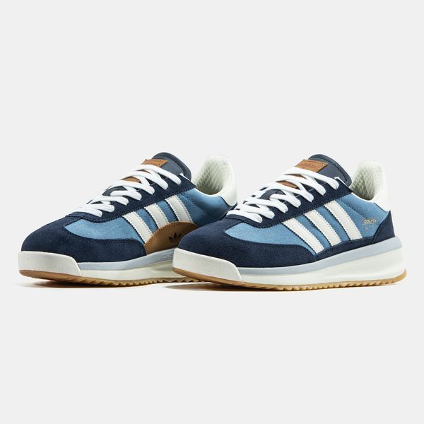 Кросівки Adidas SL'72 RTN Blue White 24278 фото