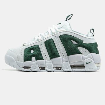 Кросівки Nike Air More Uptempo Low White Green 23923 фото